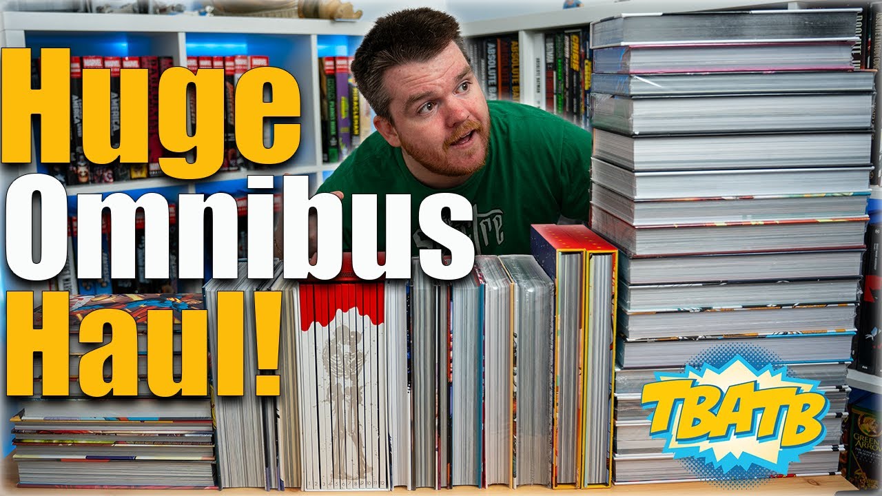 HUGE Omnibus & Absolute Hardcover Comic Book Haul