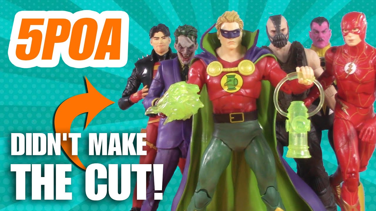 TOP 10 2023 DC MULTIVERSE ACTION FIGURES! McFarlane Toys Superman, Flash, Joker, Aquaman and more!