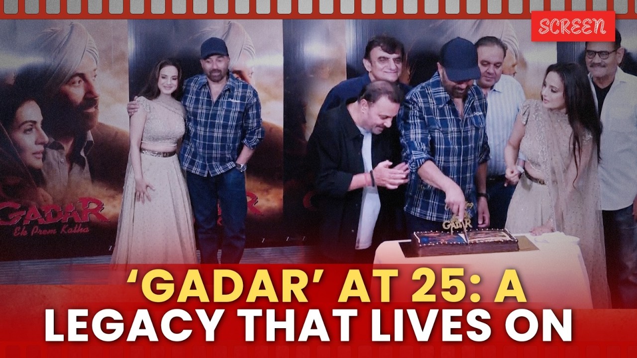 Ameesha Patel Aur Sunny Deol Ne Manaya &lsquo;Gadar&rsquo; Ka 25 Saal Ka Jashn | Screen
