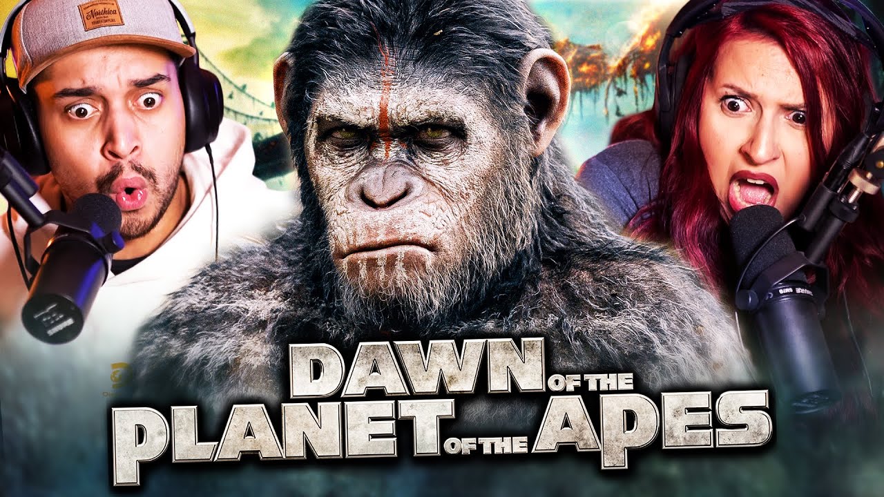 DAWN OF THE PLANET OF THE APES (2014) MOVIE REACTION - FIRST TIME WATCHING - REVIEW