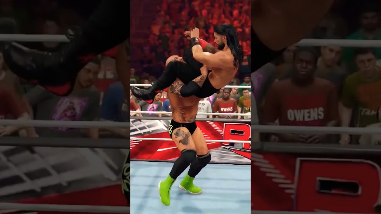 Batista Vs. Roman Reigns #wwe #wwe2k #shorts