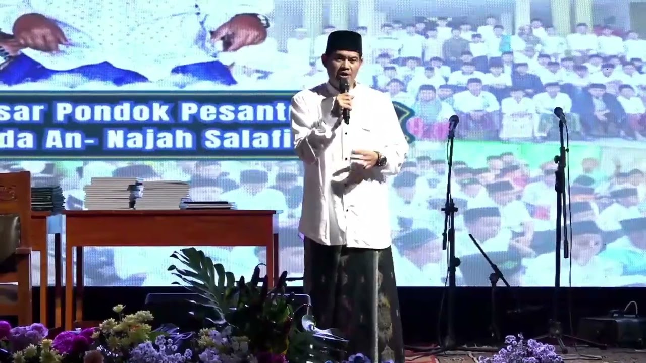 SAMBUTAN DEWAN MA'HAD PP MH AN-NAJAH - PANGERSA A YUDI RAMDAN