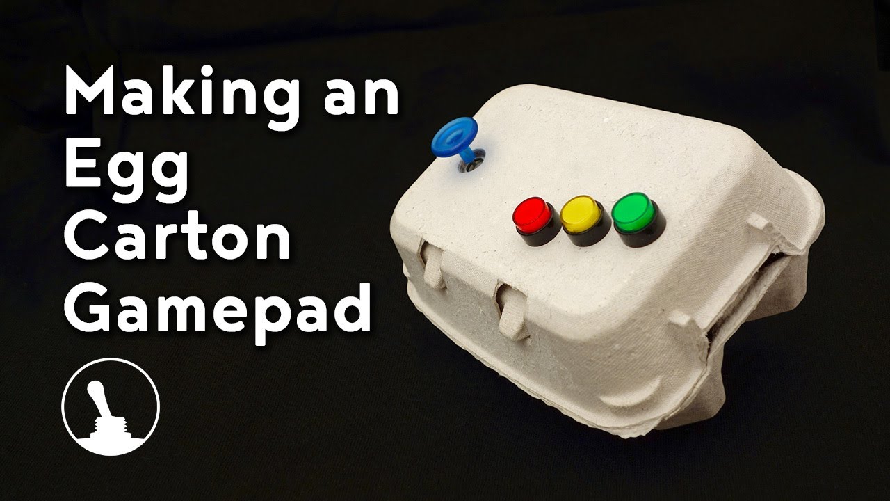 Arduino Egg Carton Gamepad