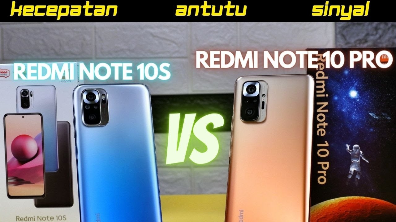 ADU Redmi Note 10S vs Redmi Note 10 Pro, Perang Saudara! || GADGET VERSUS #52