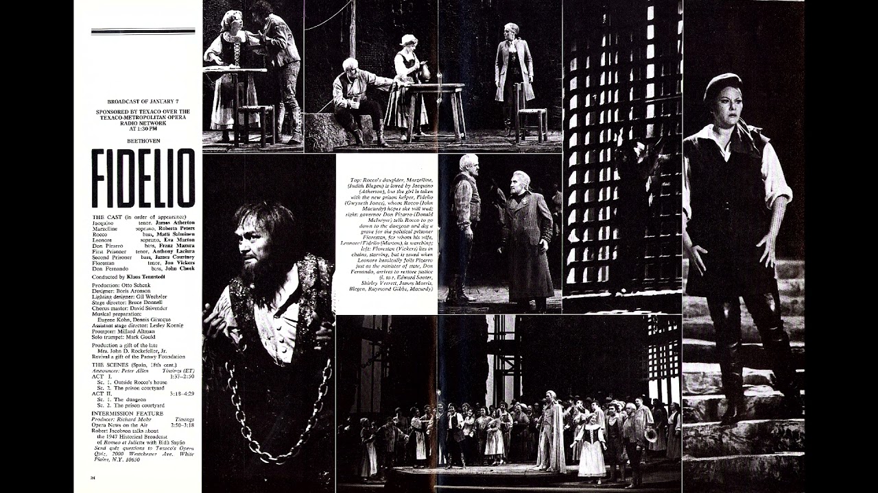 Ludwig van Beethoven: Fidelio (1984, Metropolitan opera)