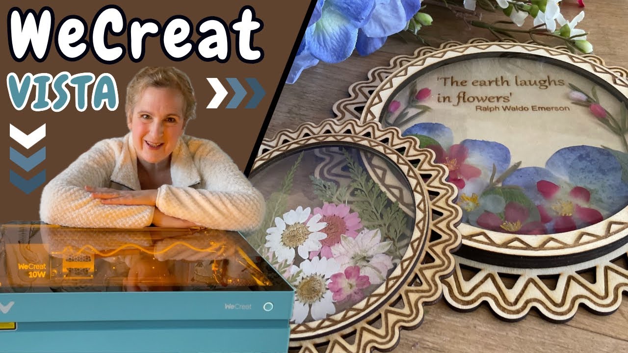 The WeCreate VISTA In Action! Wood and Epoxy Resin. This is Impressive!