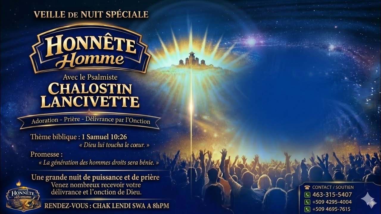 La Puissance et la Gloire de Jésus-Christ Révélée | Veille de nuit Honnête homme