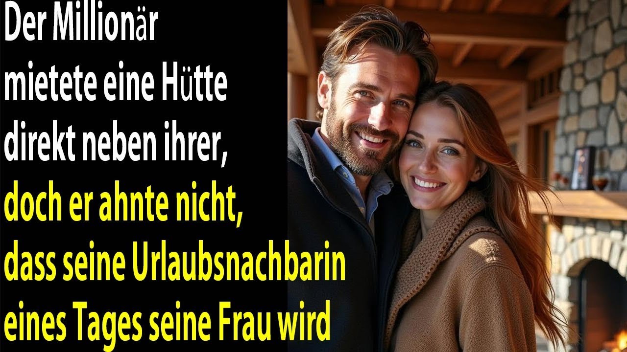 Ein Millionär mietet die Hütte neben ihr… und ahnt nicht, dass die Nachbarin seine Frau wird.