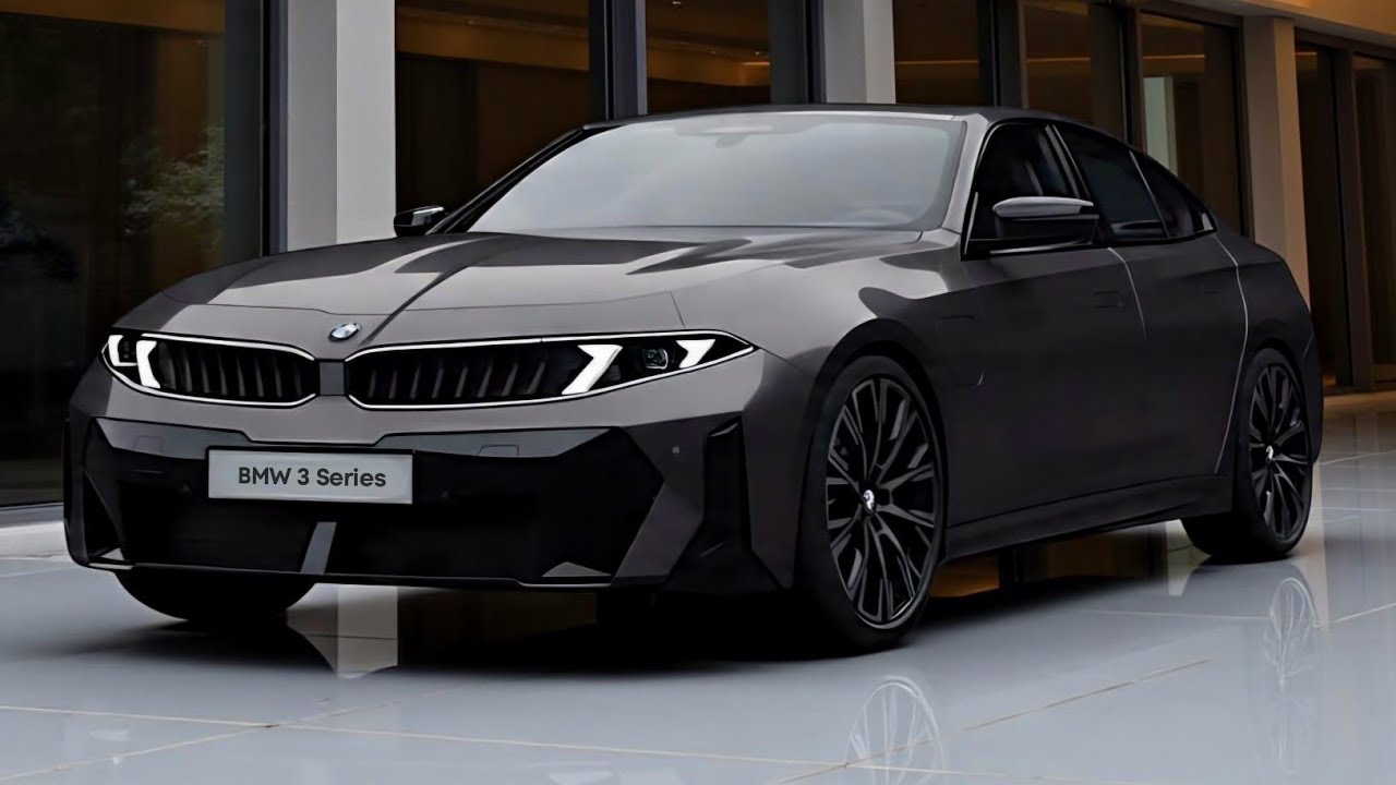 BMW 3 серии Turbo 2026 года: новый спортивный седан класса люкс! | Интерьер и экстерьер