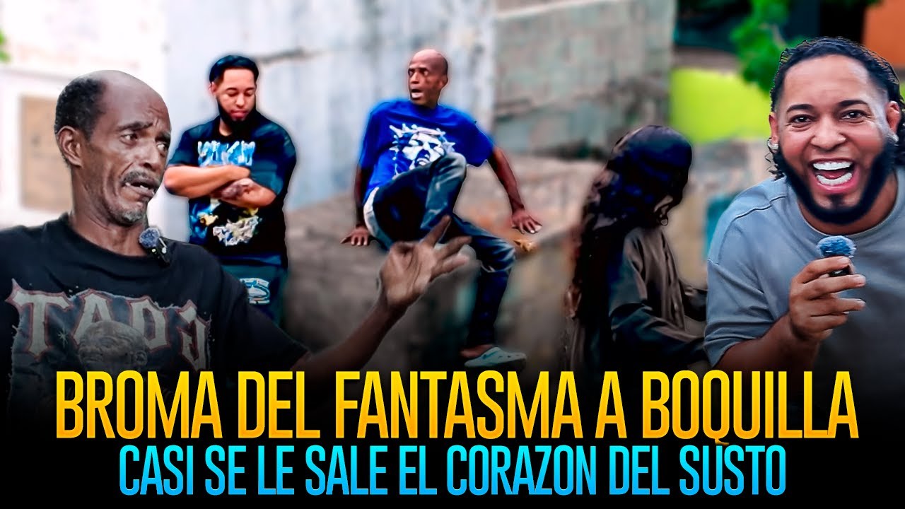 Boquilla Ve un Fantasma y Nadie Le Cree 😱😭 | Broma Pesada de Axel