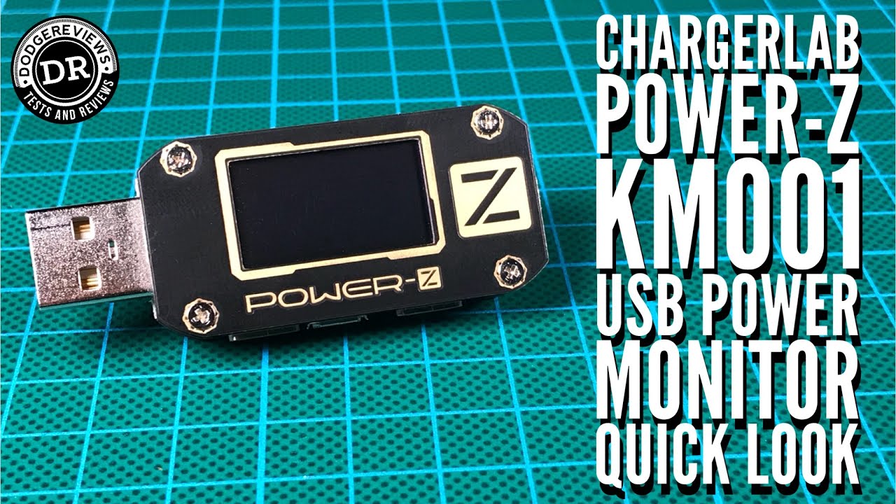 ChargerLab Power-Z KM001 USB Power Monitor/Trigger - quick look