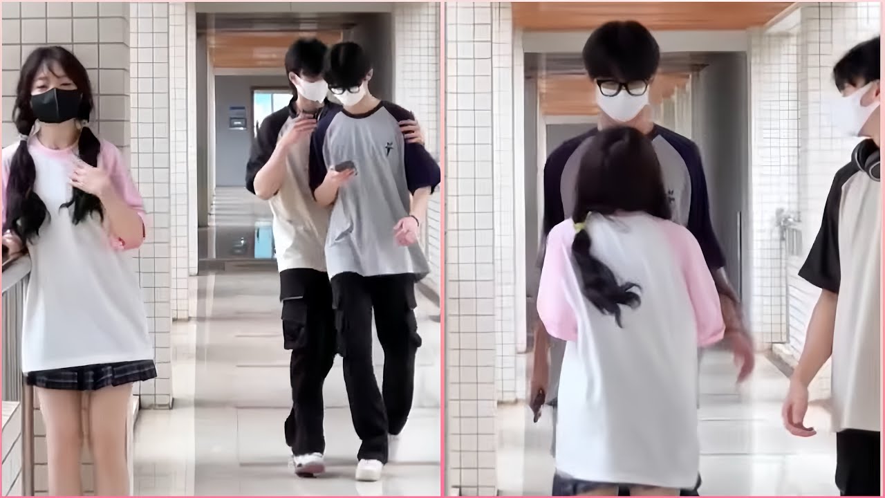 Campus cute couple|Caring Boyfriend Ft Jealousy Girlfirend Couple❤️&zwj;🔥
