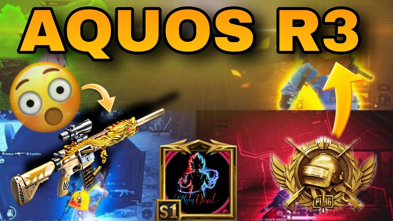 AQUOSR3 pubg game play 1 VS 6 🥵🥵🔥🔥| KingDevil YT | Pubg Mobile