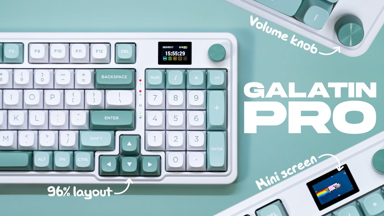 96% Budget Keyboard w/ Screen & Knob | Redragon GALATIN K719 Pro Review + Teardown & Sound Test