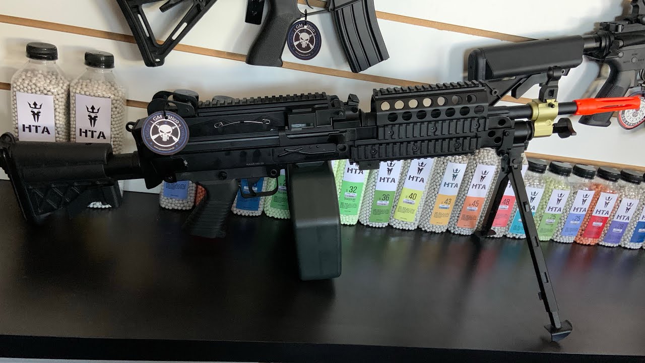 REVIEW | GM TATICO | AIRSOFT | MK46 E SUPORTE NO AIRSOFT
