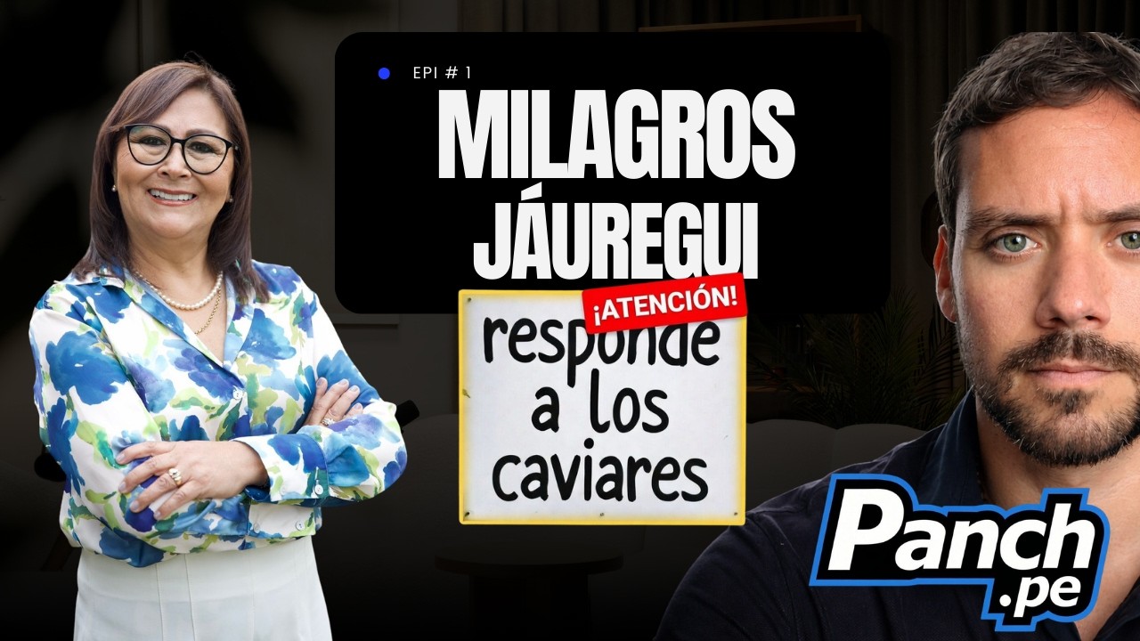 Milagros Jáuregui responde a los medios caviares tras campaña de ataques y mentiras