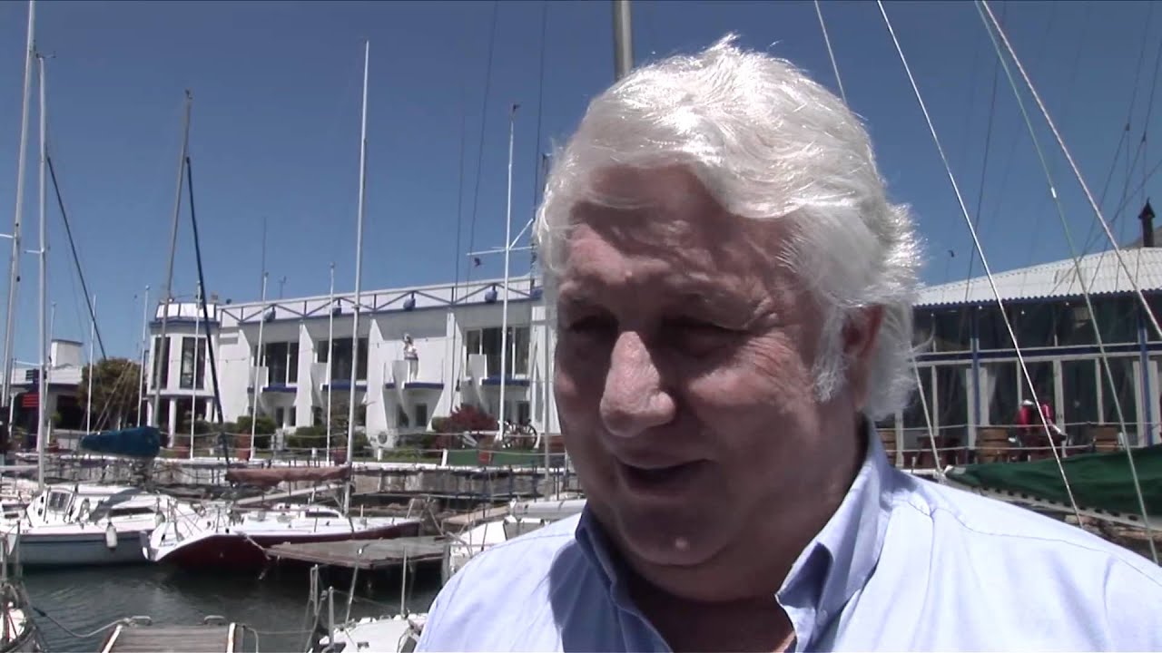 Royal Cape Yacht Club Commodore John Martin chats with Josh Hall