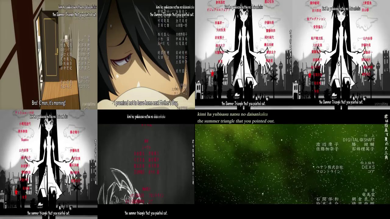 bakemonogatari ed all