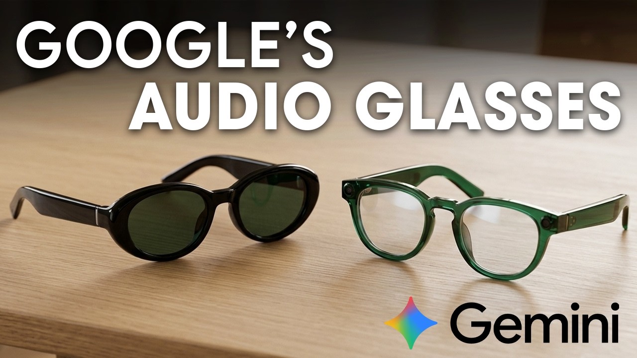 Очки Google Audio Glasses (умные XR-очки) официально выпущены.