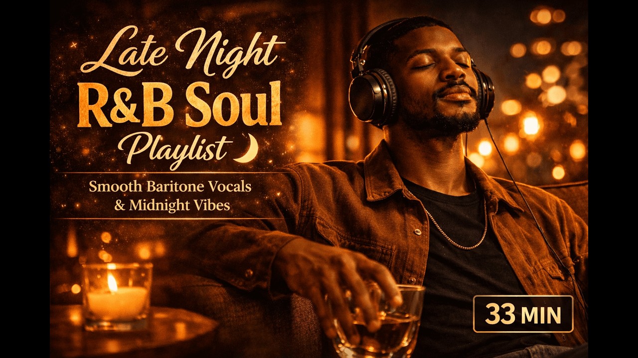 Late Night R&B Soul Playlist 🌙 | Deep Baritone Soul for Night