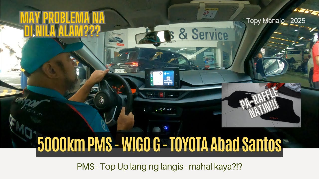 5000KM PMS  - TOYOTA WIGO G 2025