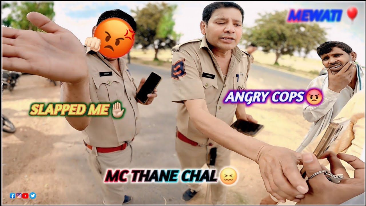 Police Ki GundaGardi Bikers 😡 Police vs Bikers | Arrest Karo esko 😰 Caught On Camera | 2024 💔