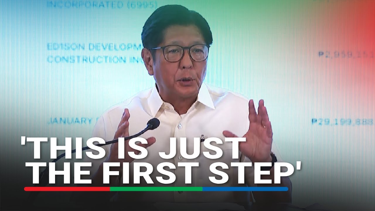 FULL: Marcos launches transparency portal for all DPWH projects | ABS-CBN News