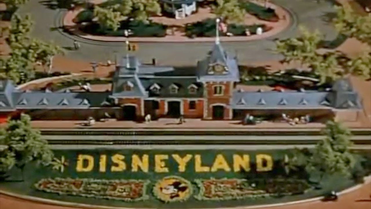 Disneyland Park History - Rare Time Lapse Construction Footage