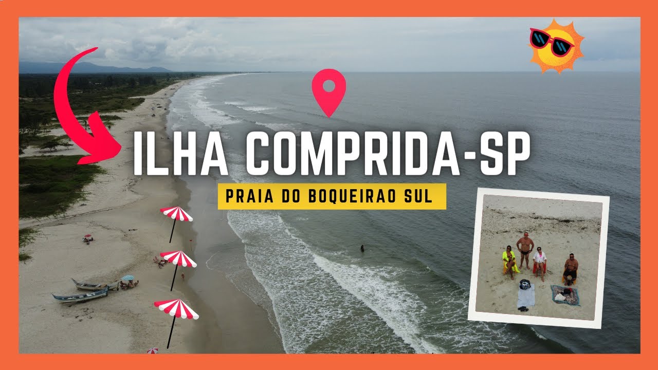 ILHA COMPRIDA - PRAIA DO BOQUEIRÃO SUL - VOO