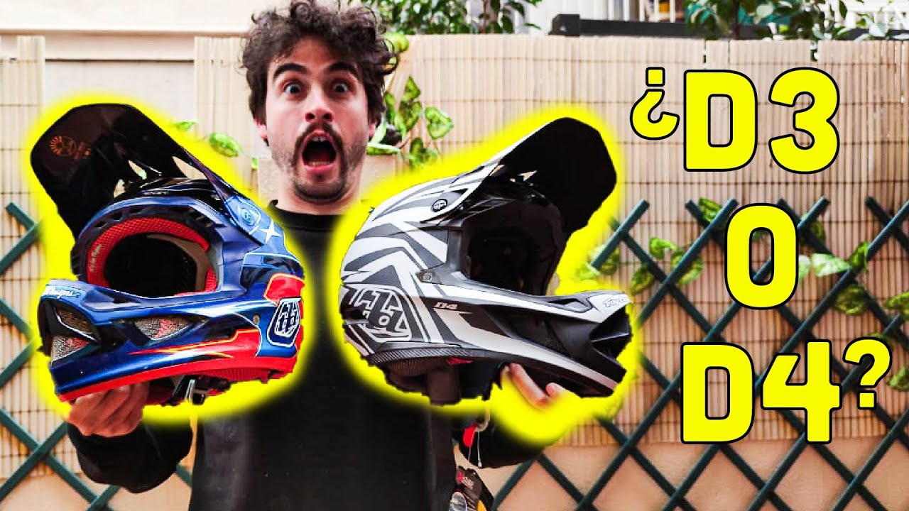🆕 Troy Lee Designs D4 🆚 D3
