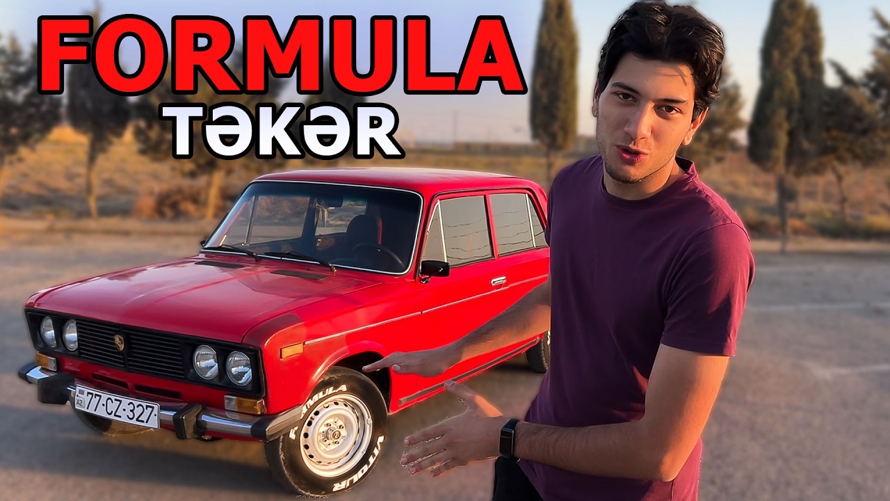 VAZ 2106 ÜÇÜN FORMULA VİTOUR Təkər yazısı (Evdə özün yapışdır)  