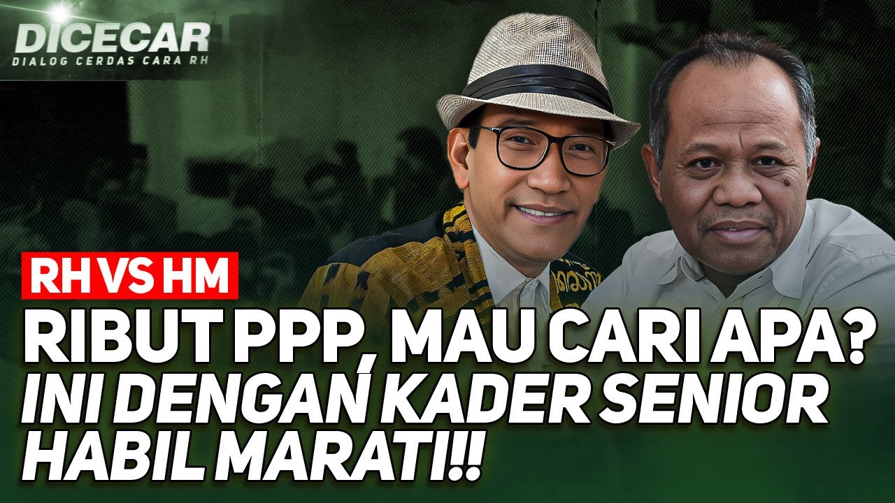 🔴LIVE! RIBUT PPP, MAU CARI APA? INI DENGAN KADER SENIOR HABIL MARATI!!