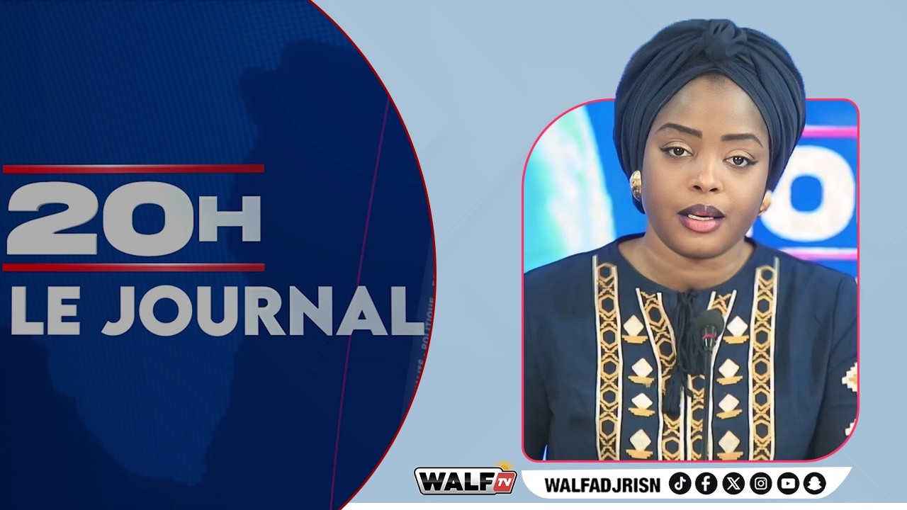 Le Journal De 20h Du Mardi 03 2026 Avec Mame Khady Dièry Fall Sur Walf Tv