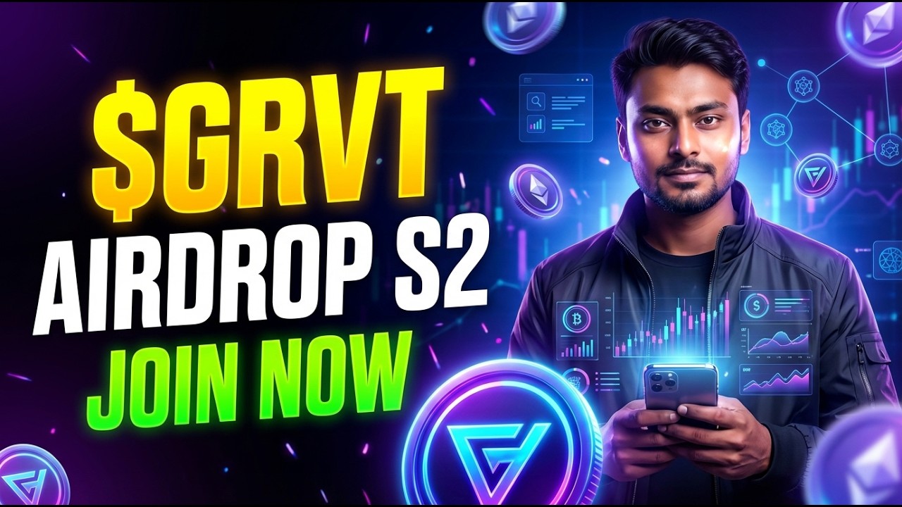 GRVT Season 2 Mainnet Airdrop Guide | $33M Funding & 12% Supply Confirmed