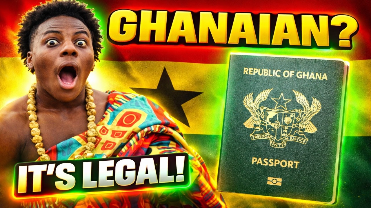 Ghana GAVE IShowSpeed a Passport?! (Official Review)