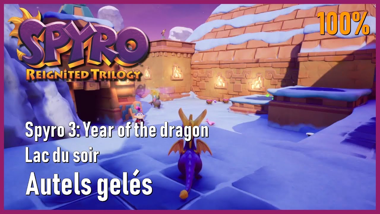 Spyro 3: Year of the dragon - Lac du soir - Autels gelés