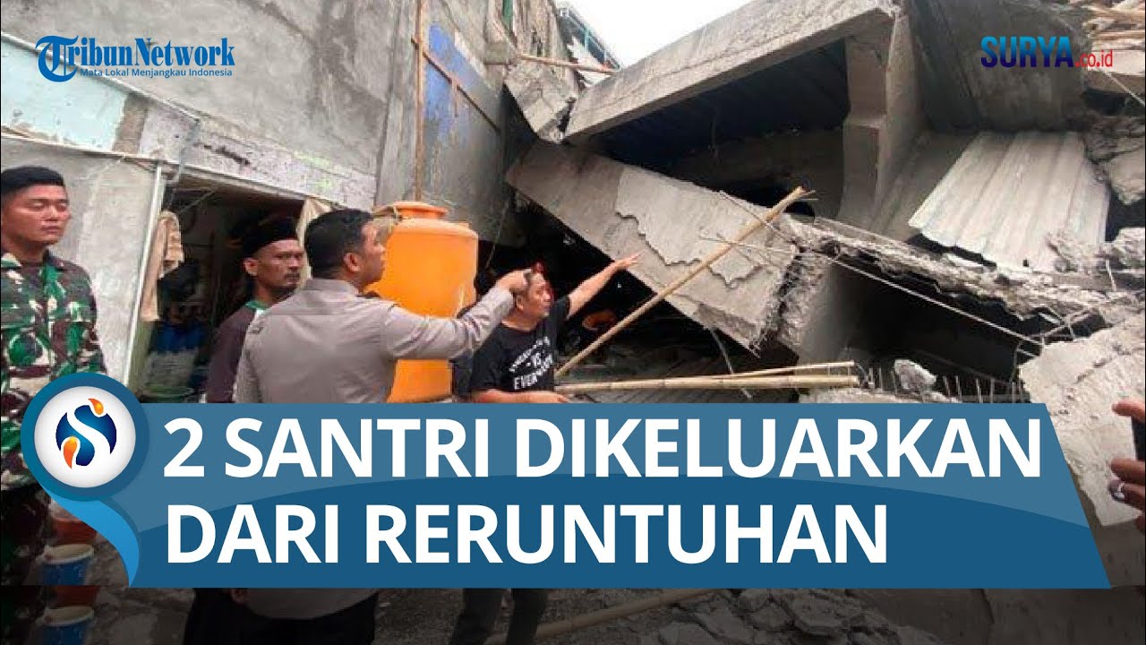 Bangunan Ponpes Al Khoziny Sidoarjo Ambruk, Sejumlah Santri Diduga masih Terjebak