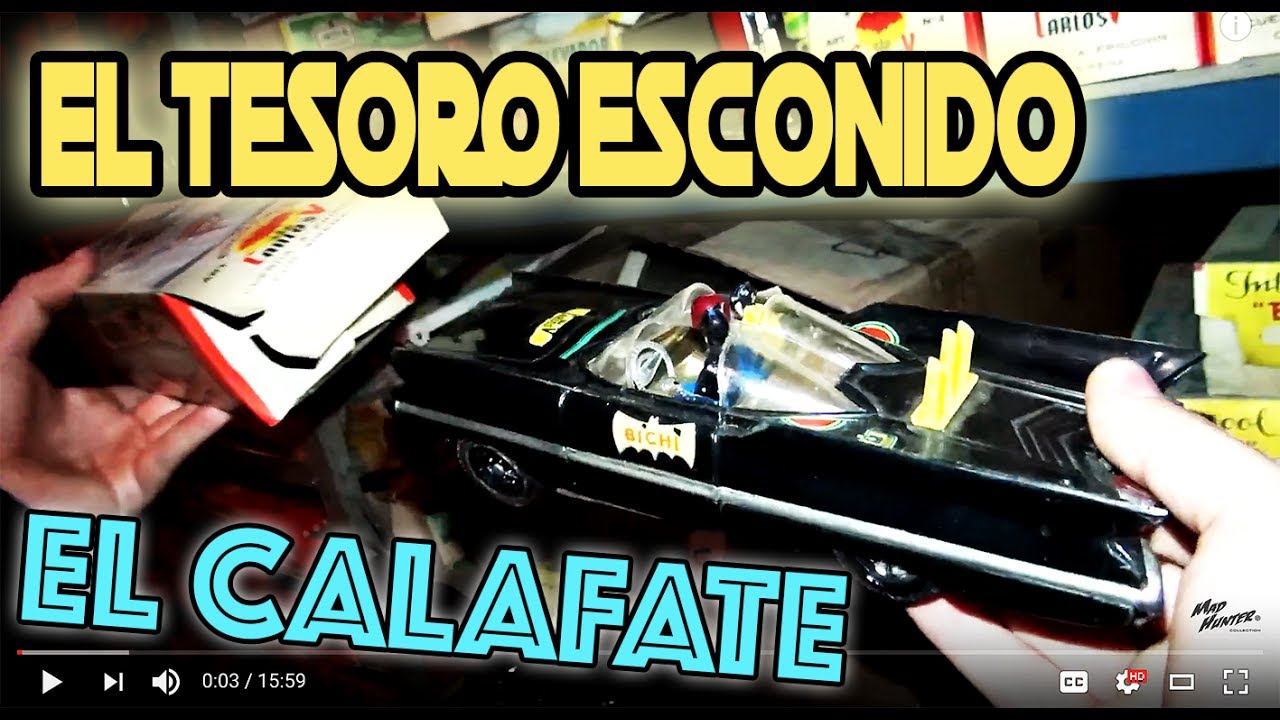 ENCONTRE UNA MINA DE ORO EN EL FIN DEL MUNDO CALAFATE MUSEO DEL JUGUETE MADHUNTER COLECCION TOYS