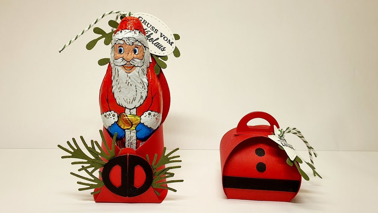 Anleitung: Nikolaus-Goodie basteln mit Mini-Zierschachtel von Stampin' Up!®
