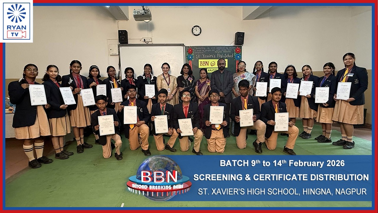 BBN Screening & Certificate Distribution Glimpses 2026 - St. Xavier's High School, Hingna, Nagpur