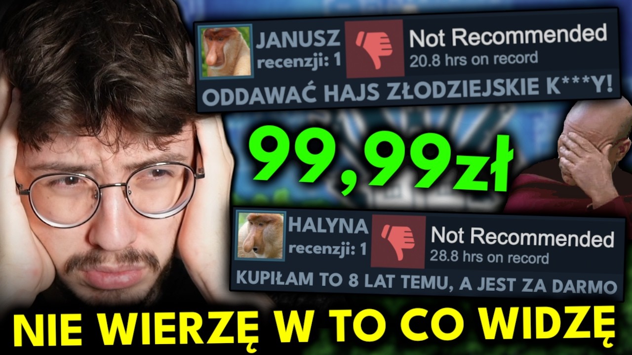 TOTALNA ODKLEJKA STEAMOWYCH JANUSZY