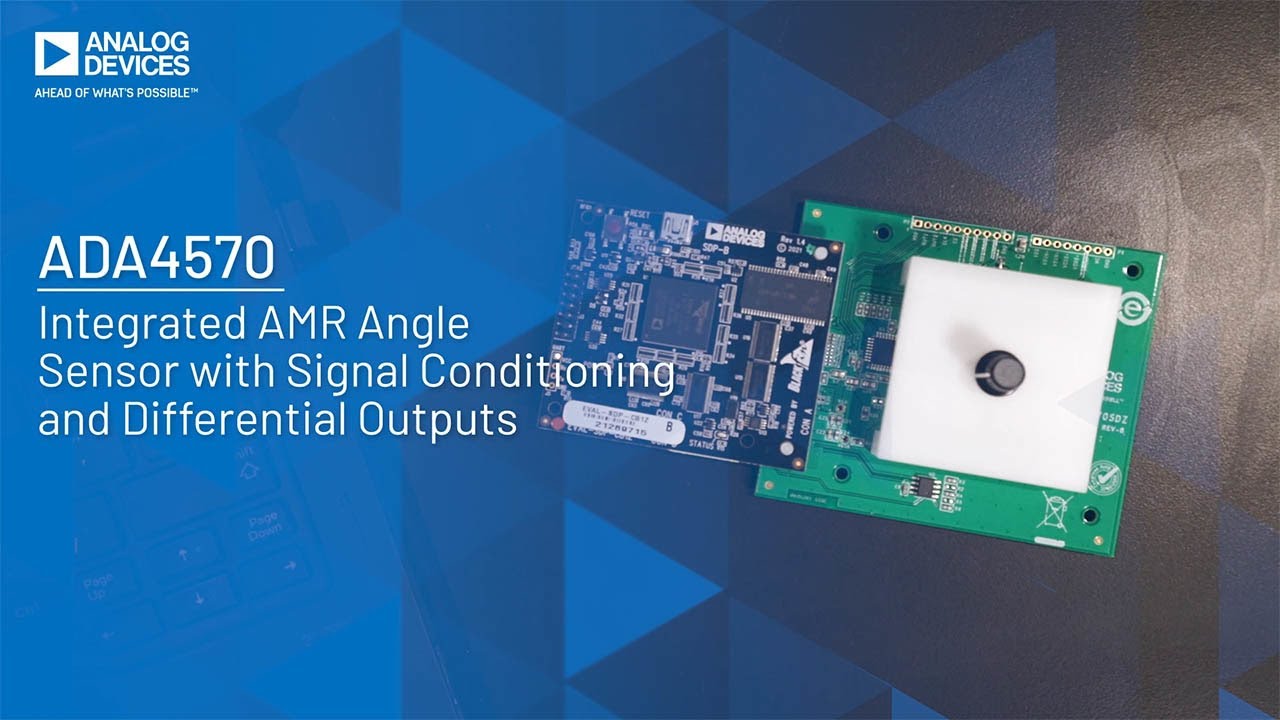 Position Sense ADA4570 Anisotropic Magnetoresistive (AMR) Sensor
