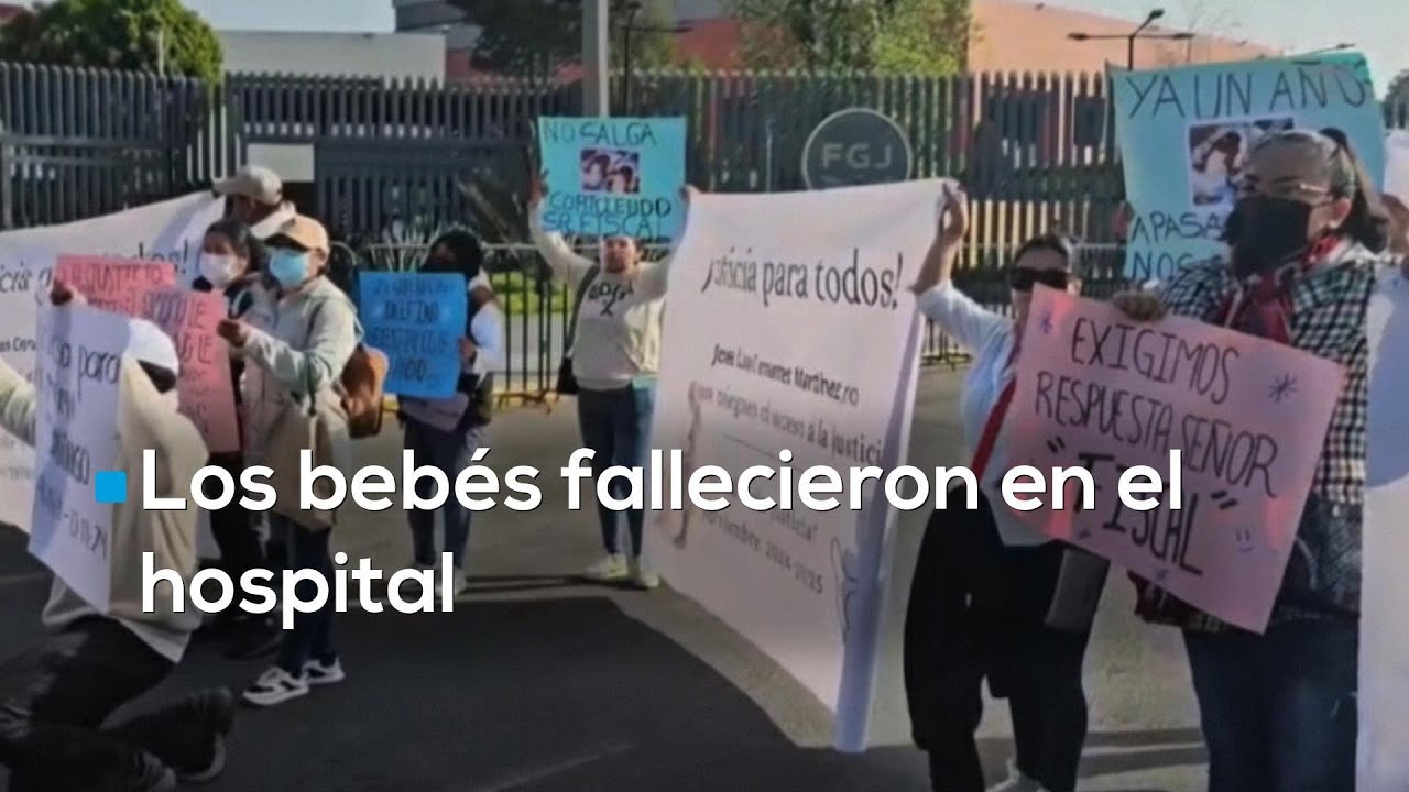 Exigen justicia para beb&eacute;s que murieron en hospitales del Edomex; Fiscal&iacute;a se hace de la vista gorda