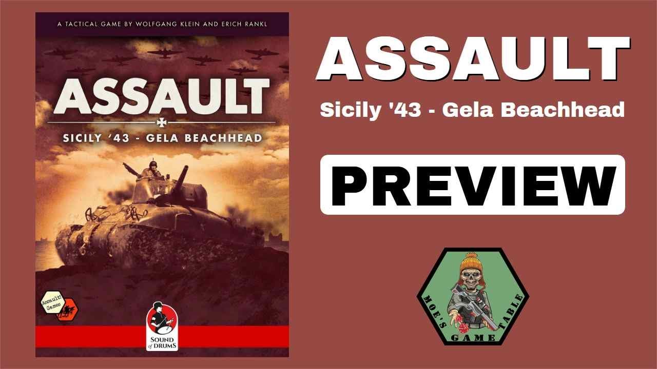 Assault Sicily '43 - Gela Beachhead from Sound of Drums Preview