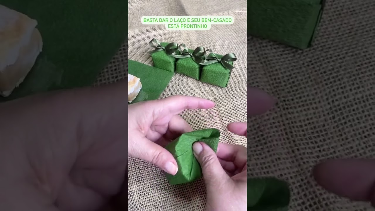Dica de como embalar Bem Casado!