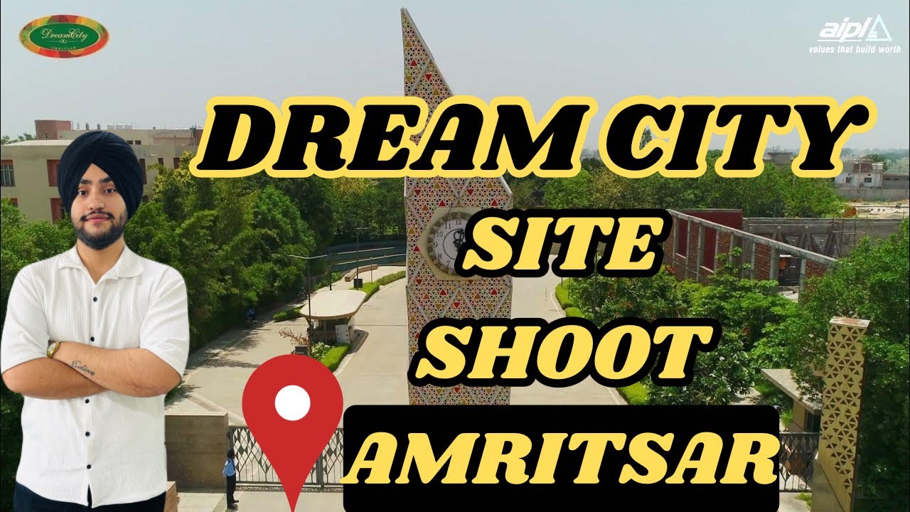Plotted Development in Amritsar | Dream City by AIPL in Amritsar | Site Shoot in Amritsar 