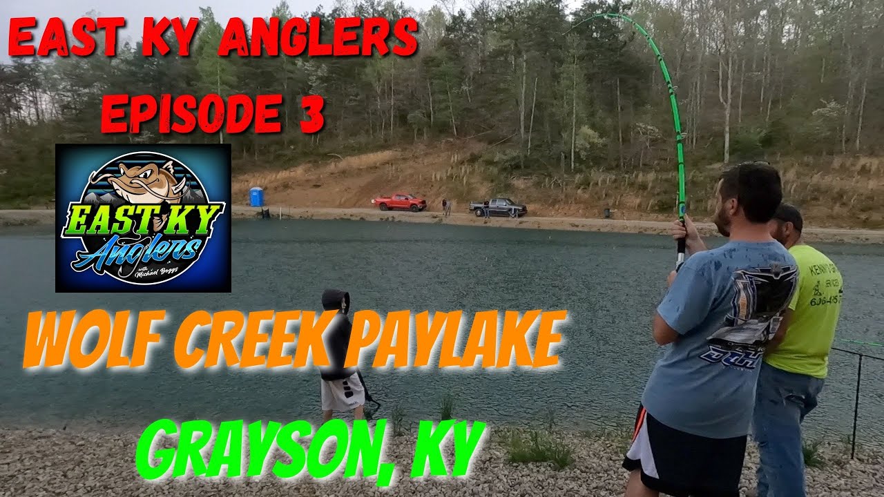 East KY Anglers Episode 3 WOLF CREEK PAYLAKE landing a big FLATHEAD catfish
