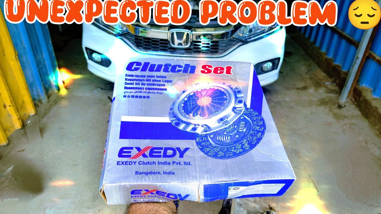 I tried exedy clutch for my honda city and this happened 🫣😐😅 @EXEDYUSA
