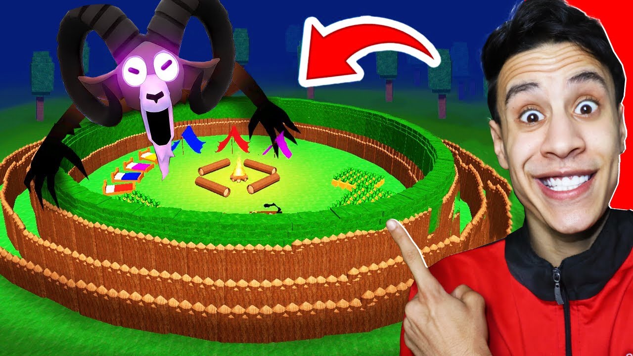 التحديث الأكثر رعبًا في 99 ليلة! كبش الجحيم وملك الطائفة يهاجمون! 🚧🌳