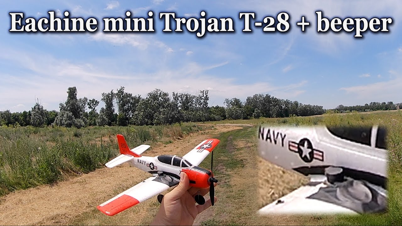 Eachine mini Trojan T-28 + beeper